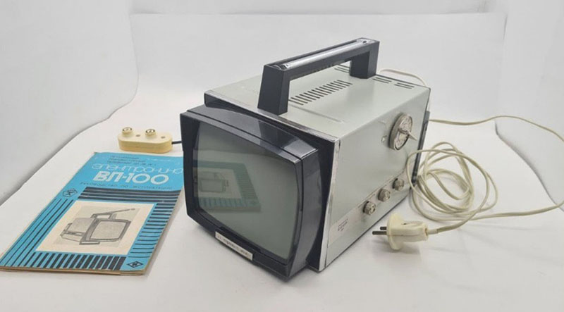 Портативные телевизоры СССР