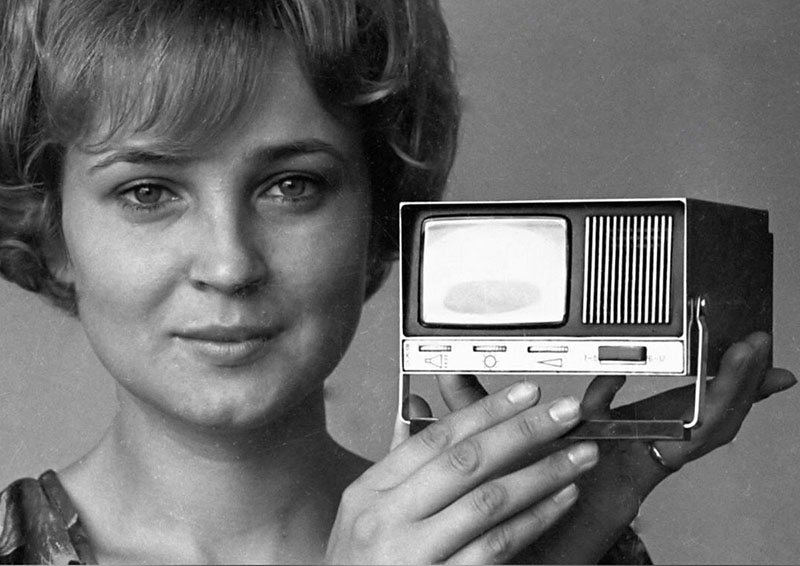 Портативные телевизоры СССР